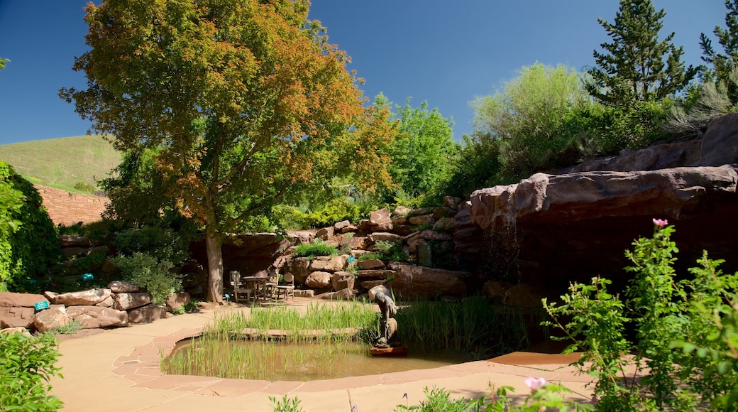 레드 뷰트 정원 수목원 을 특징 공원