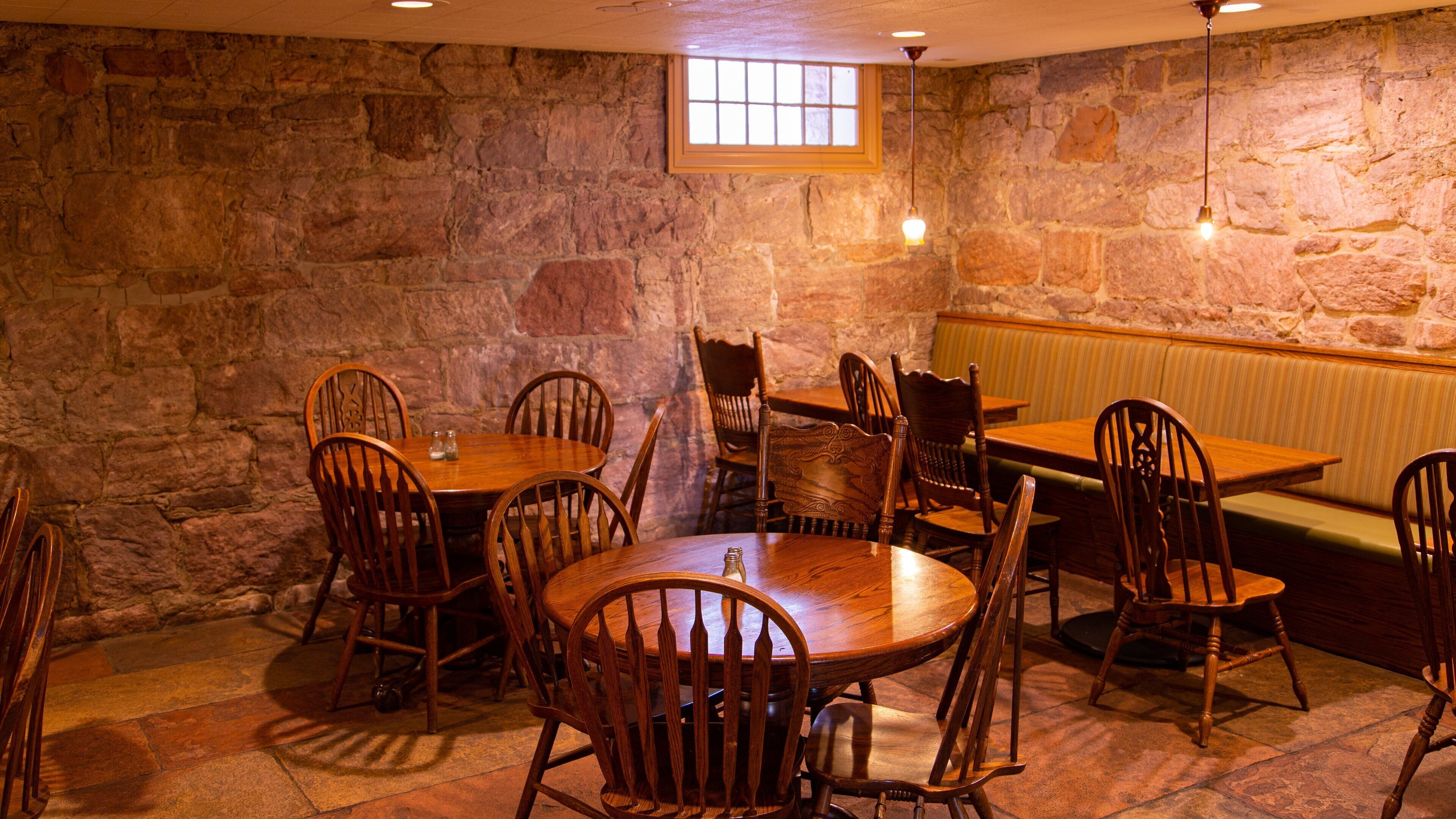 Lion House showing interior views