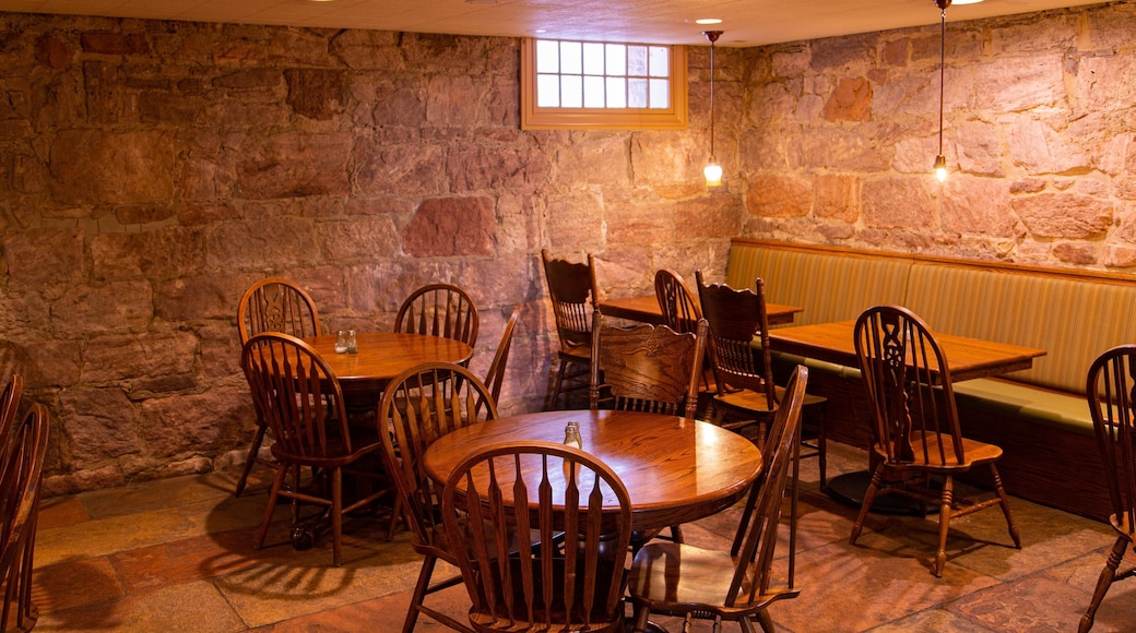 Lion House showing interior views