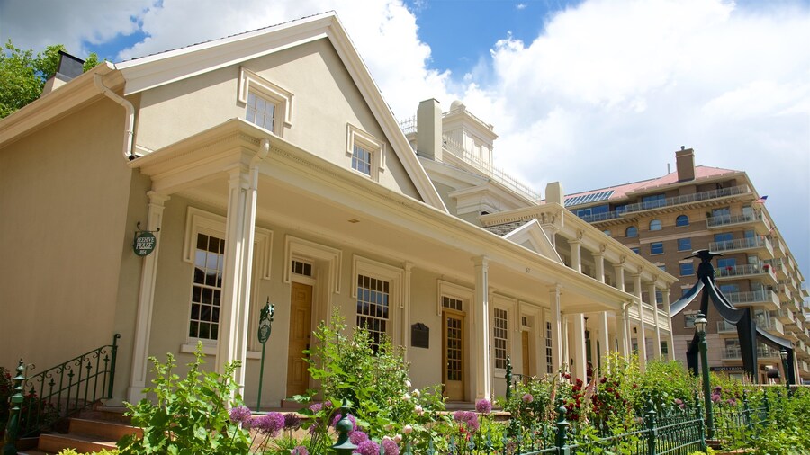 Beehive House que incluye patrimonio de arquitectura y una casa