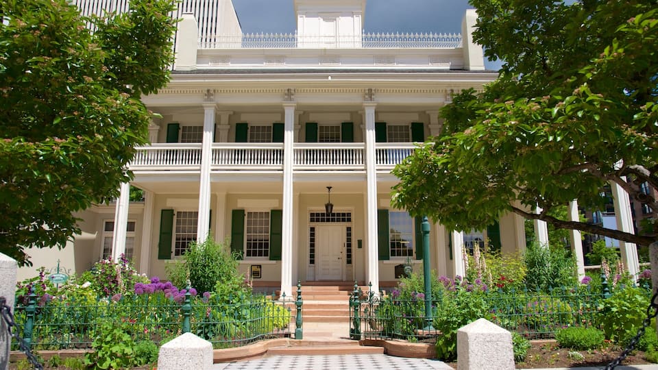 Beehive House showing heritage architecture and a house