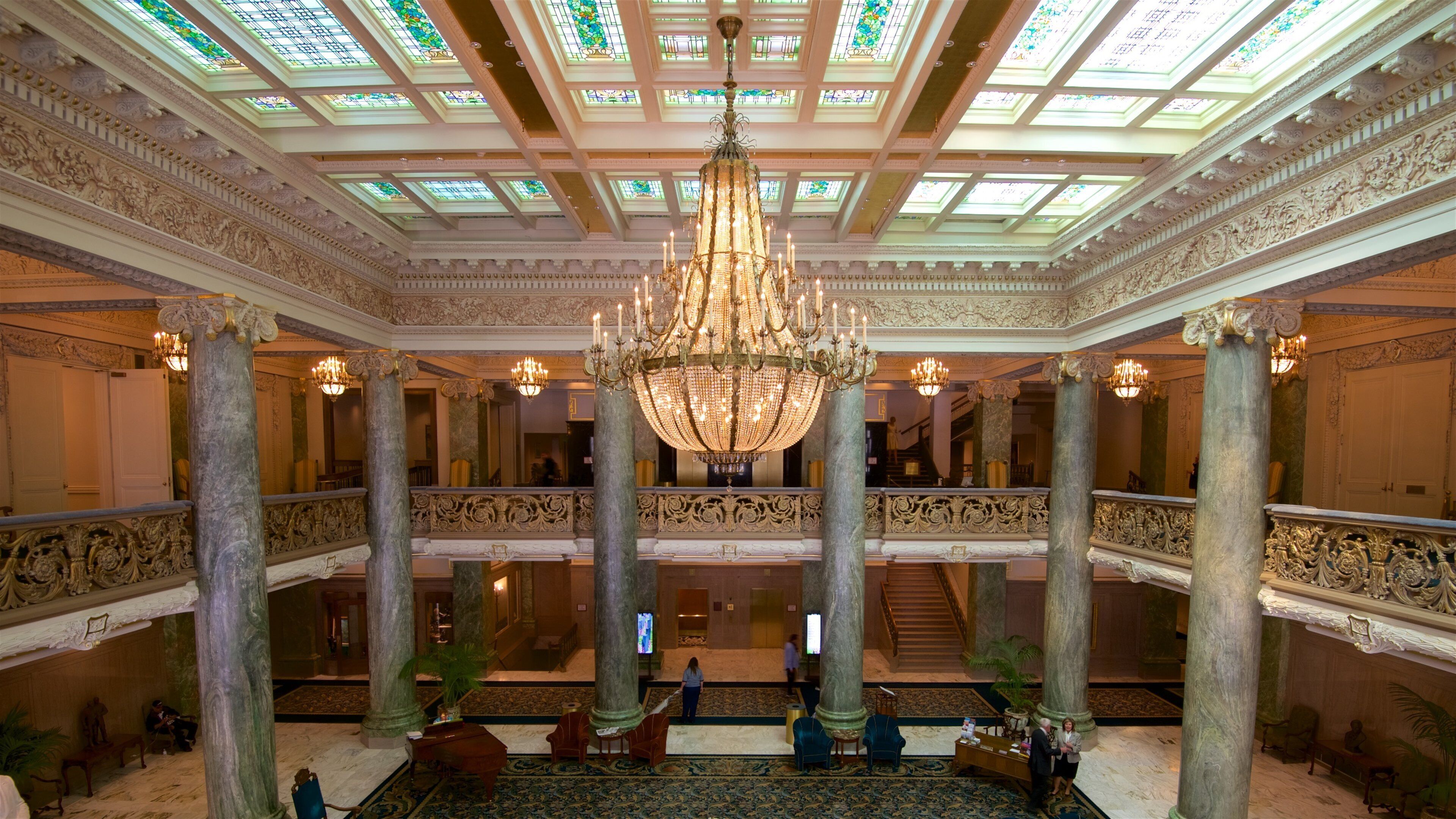 Joseph Smith Memorial Building which includes interior views and heritage architecture