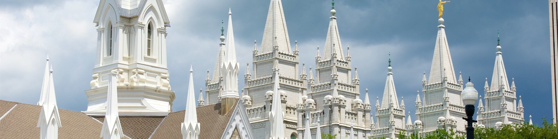 Salt Lake Assembly Hall mostrando arquitetura de patrimônio