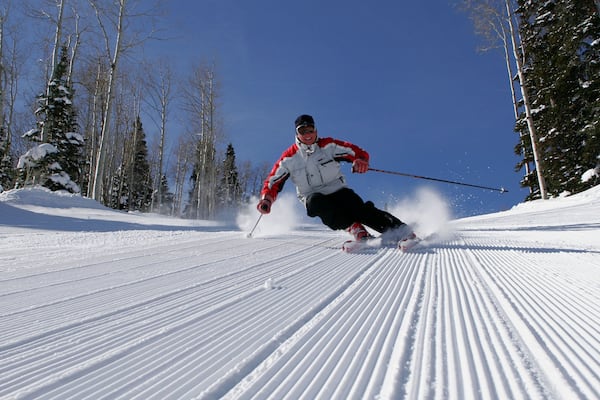 Park City Mountain Resort featuring a park, mountains and snow