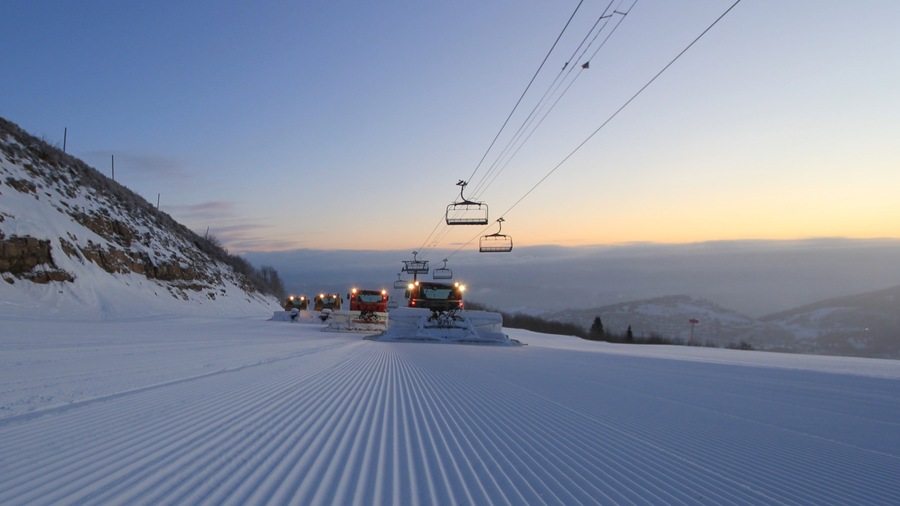 Park City Mountain Resort featuring snow and a gondola