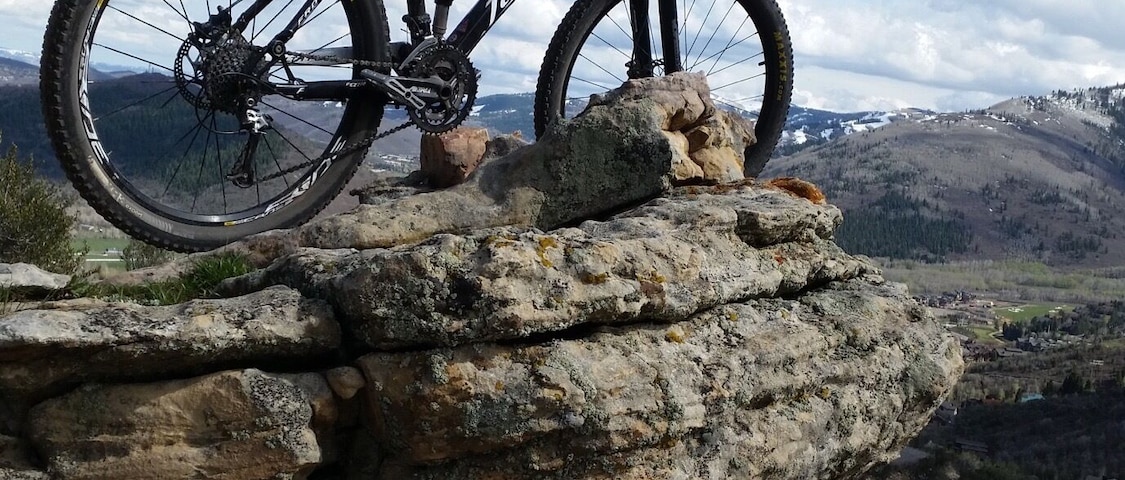 Take iron mike from UOP to mid mountain access PC MTB #1