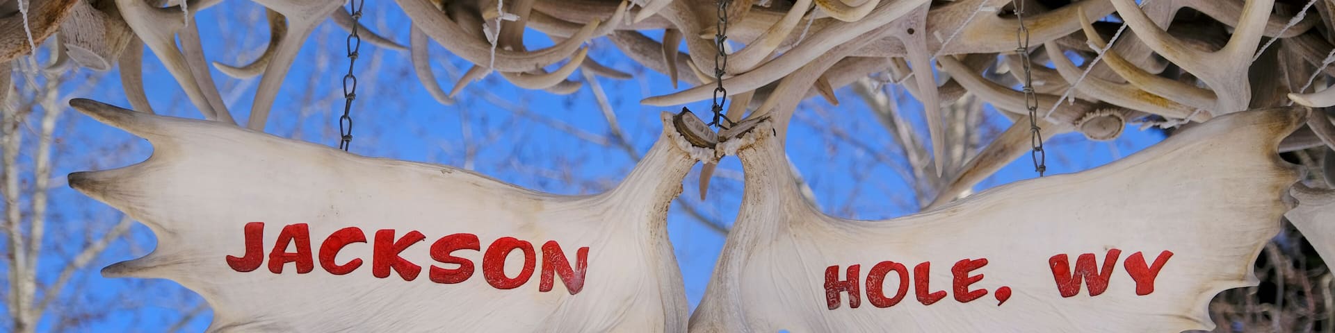 Antler Arch in Jackson Hole Wyoming Landmark
