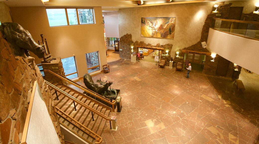 National Wildlife Art Museum caratteristiche di vista interna