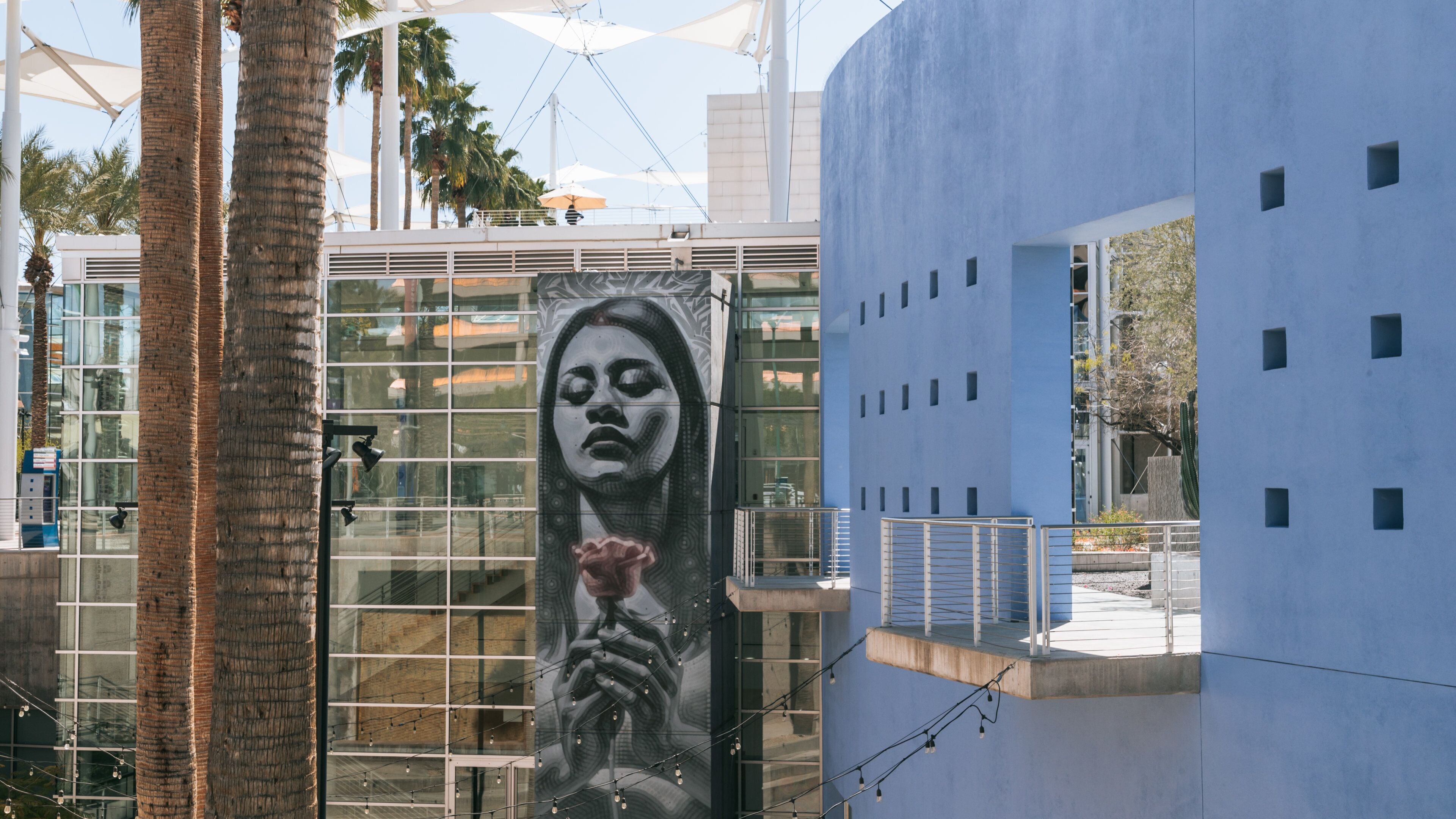 Mesa Arts Center which includes outdoor art