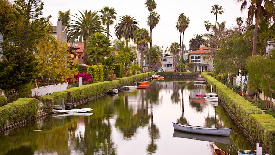 Venice Beach featuring a river or creek and kayaking or canoeing