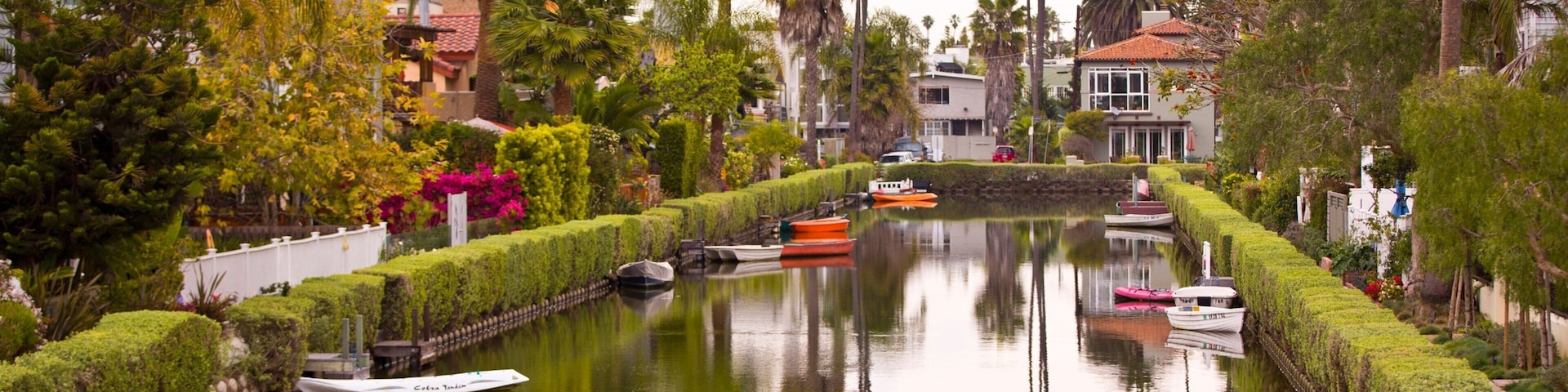 Venice Beach featuring a river or creek and kayaking or canoeing