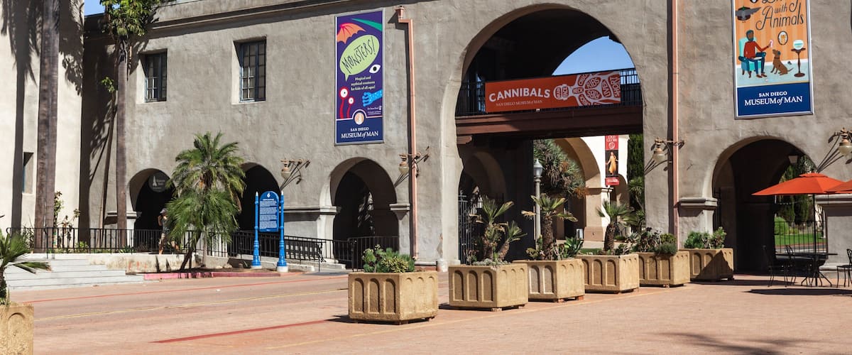 Museum of Man which includes signage