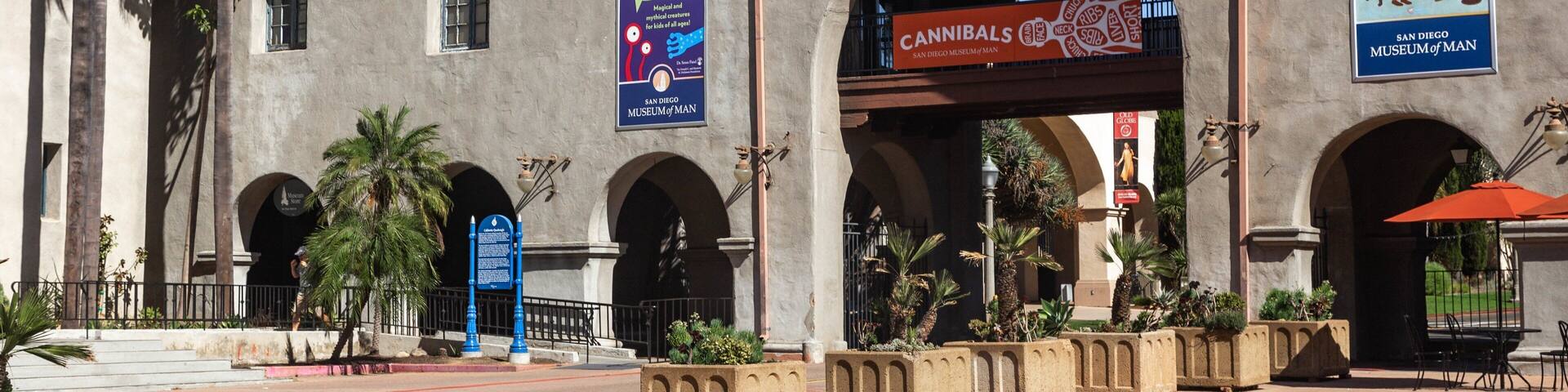 Museum of Man which includes signage