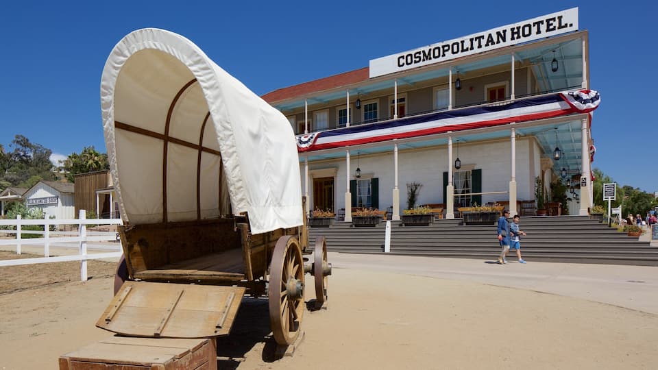 Old Town San Diego State Park featuring signage