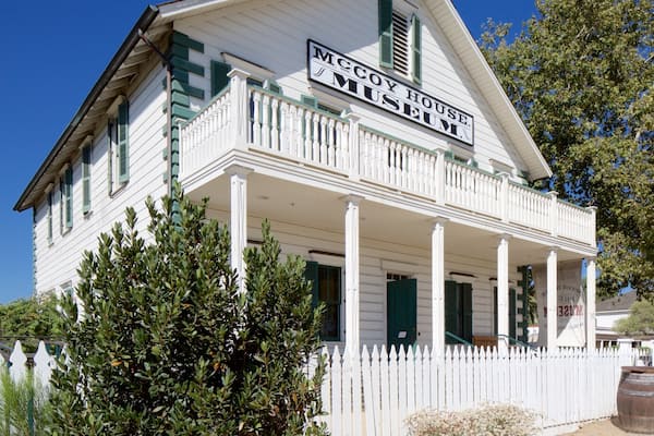 Old Town San Diego State Park featuring signage
