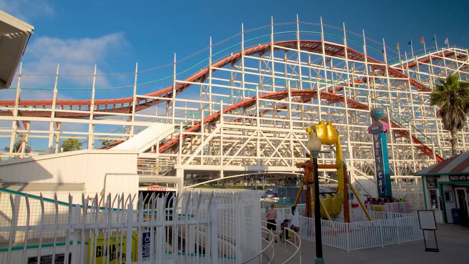 Belmont Park which includes rides