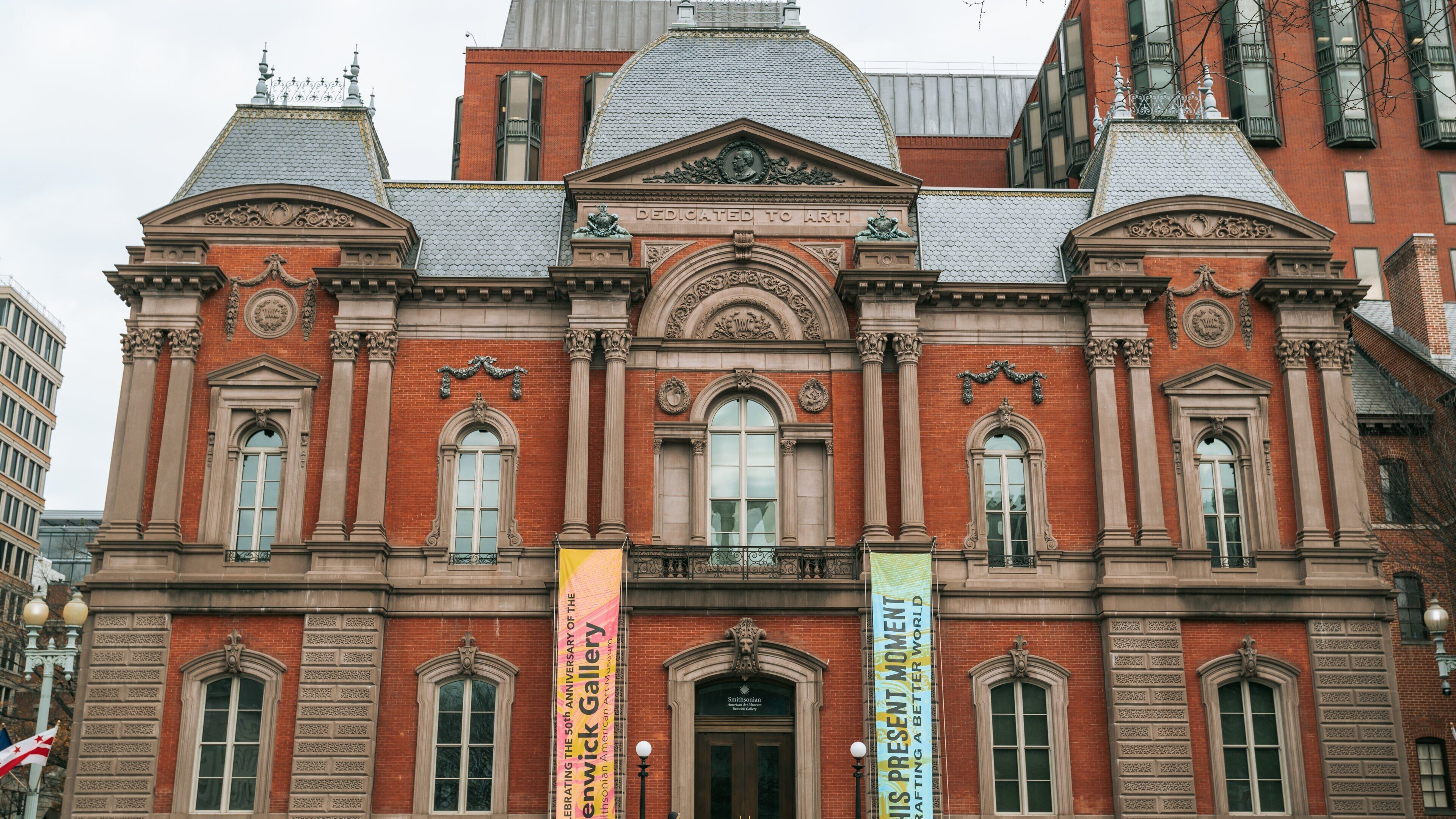 Renwick Gallery showing heritage architecture