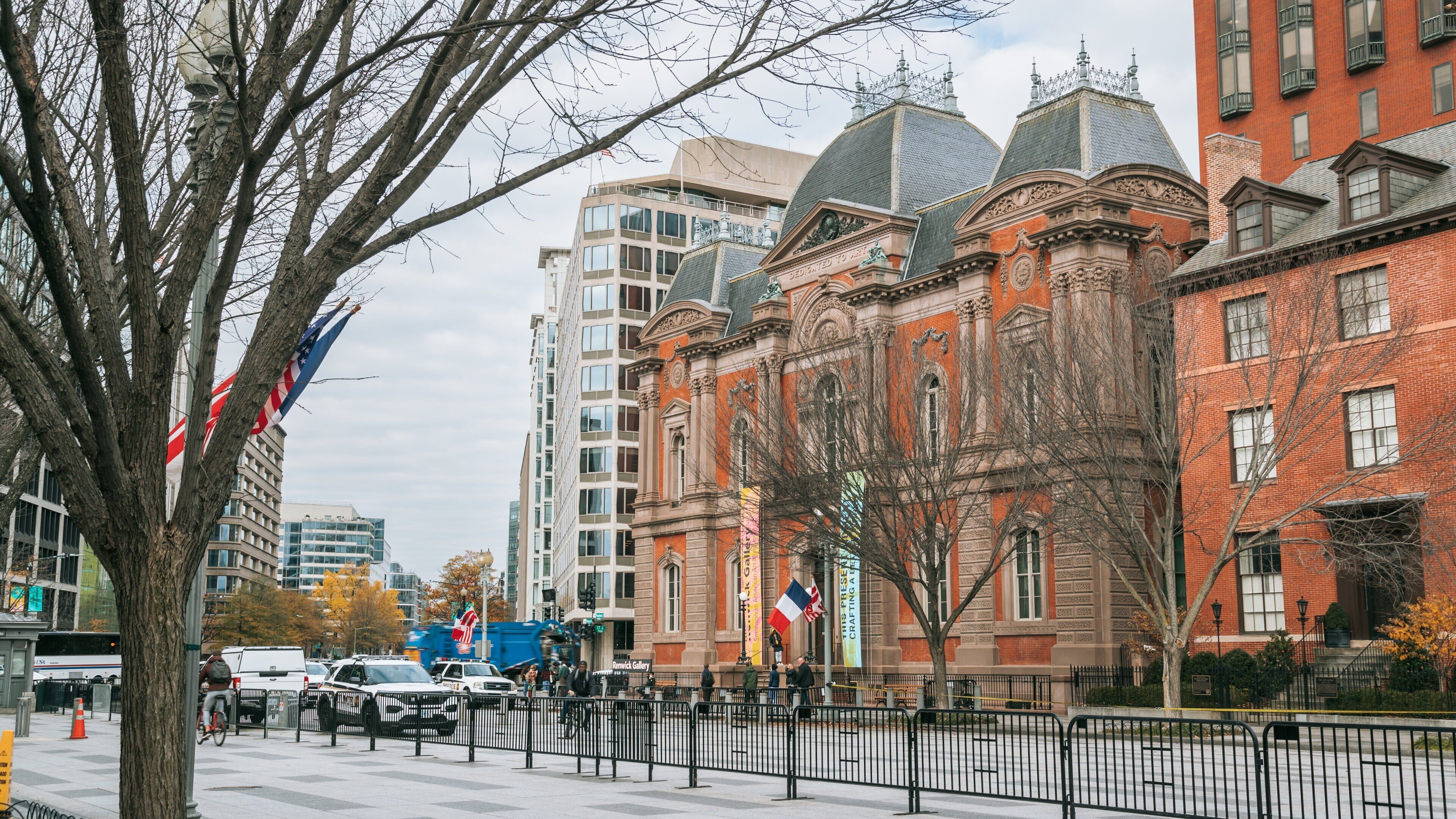 Renwick Gallery which includes a city and heritage architecture