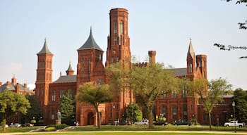 Smithsonian Castle in Washington DC, USA