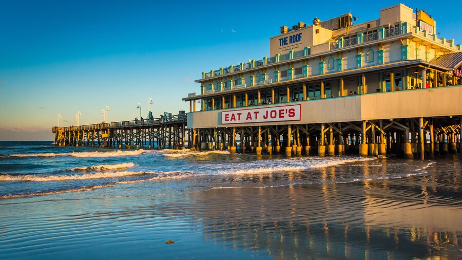 Promenade et parc d'attractions Daytona Beach Boardwalk