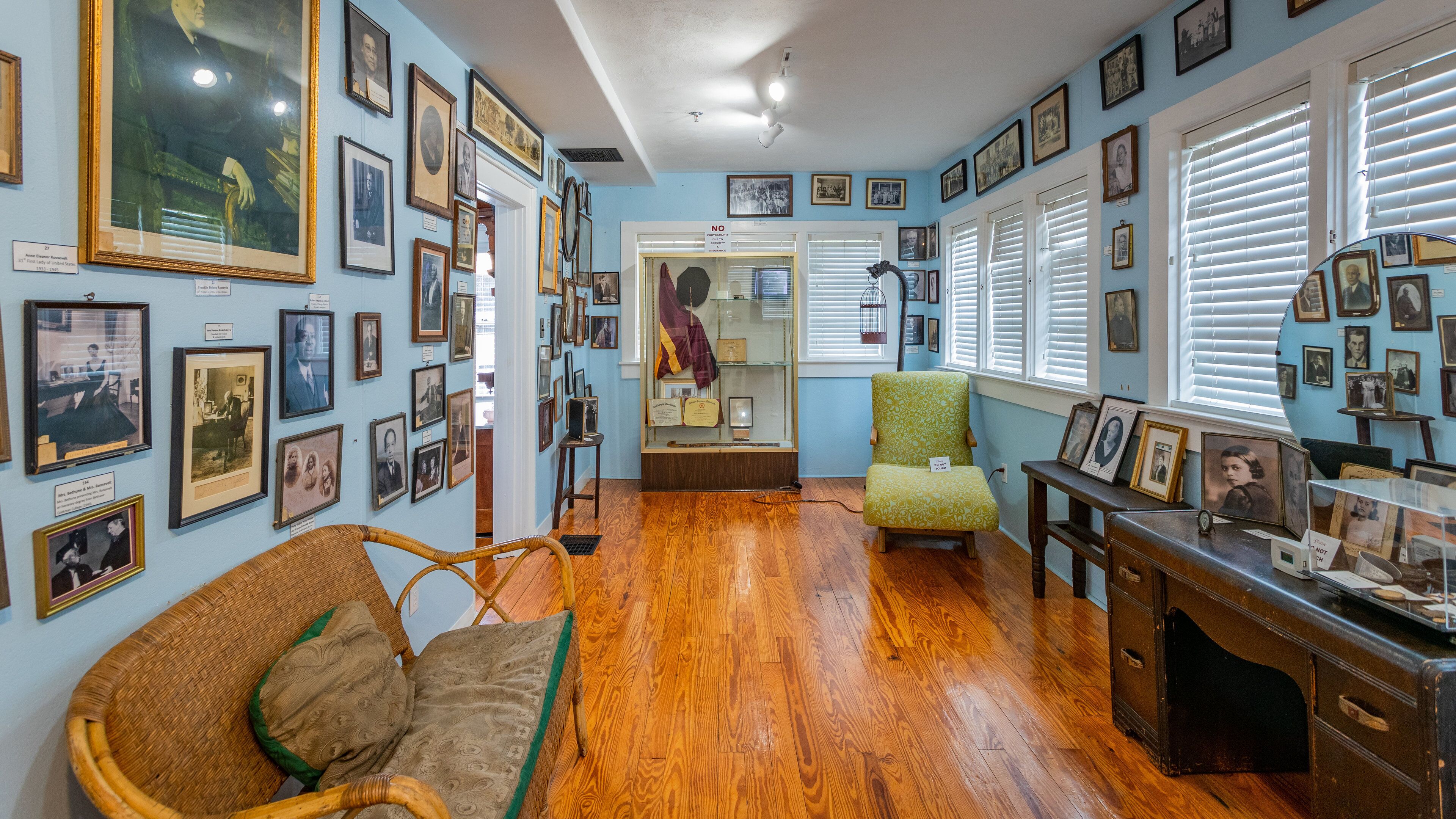 Mary Bethune Home featuring interior views