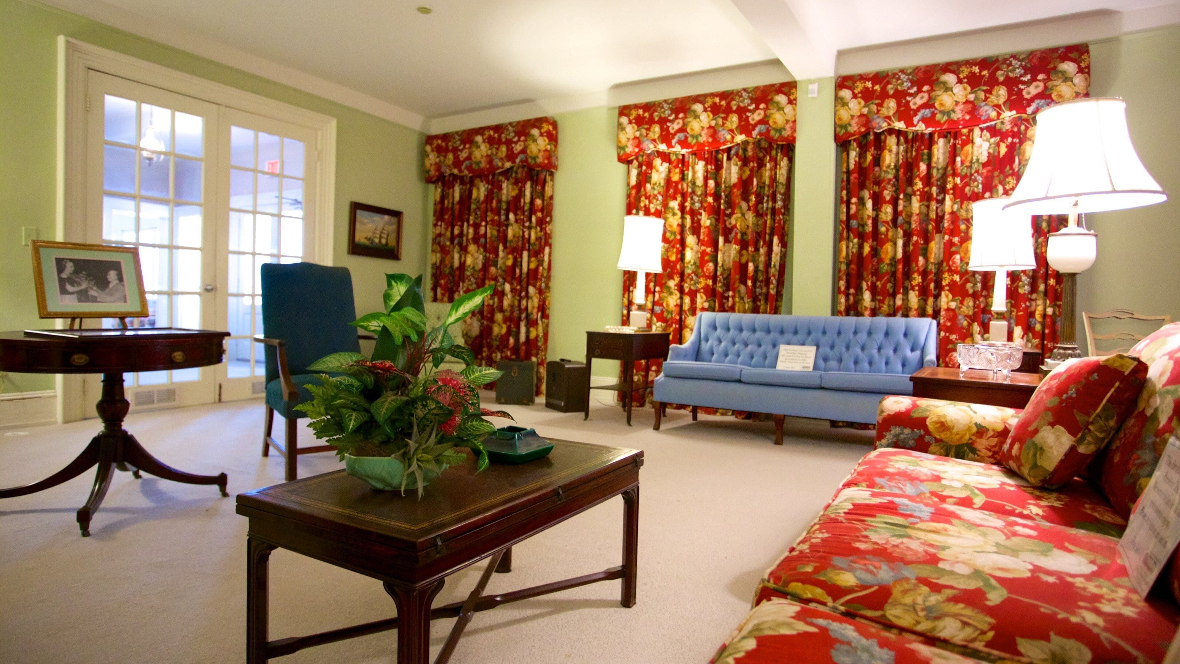 Harry S. Truman Little White House mostrando vista interna