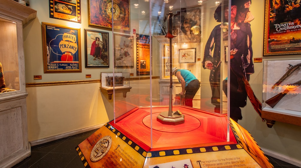 St. Augustine Pirate and Treasure Museum which includes interior views