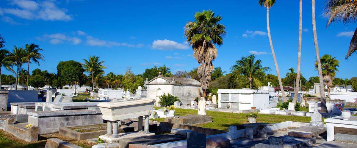 Key West Cemetery showing a cemetery