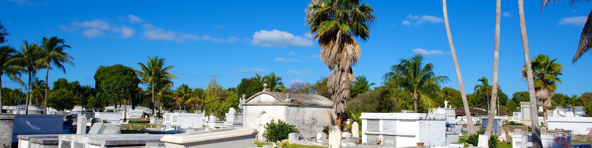 Key West Cemetery mit einem Friedhof