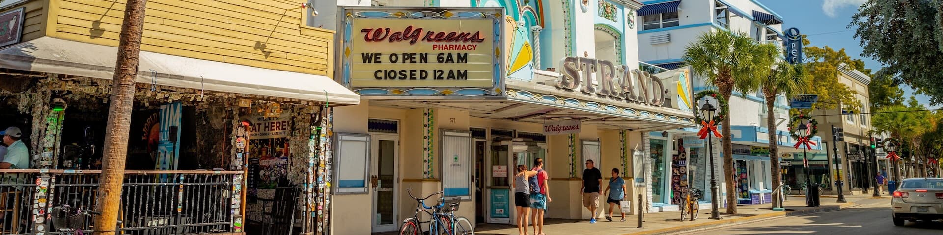 Duval Street featuring signage