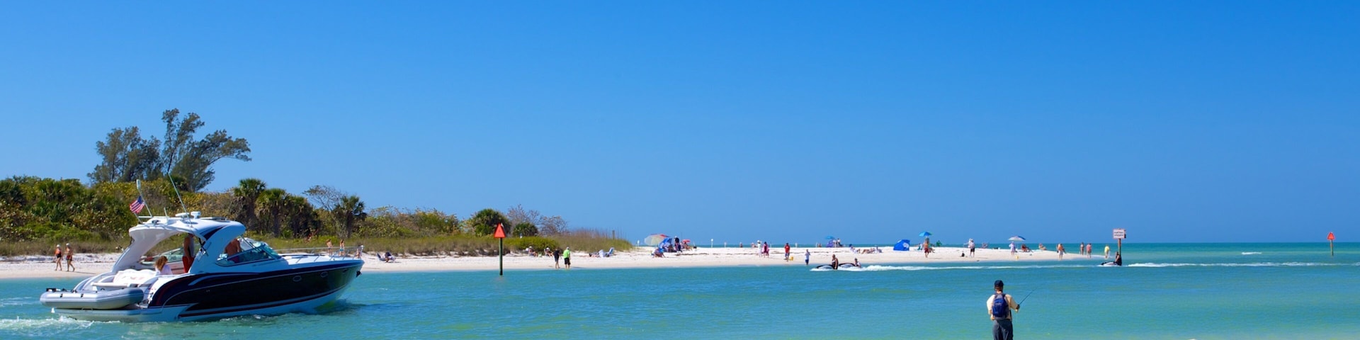 Barefoot Beach which includes a sandy beach
