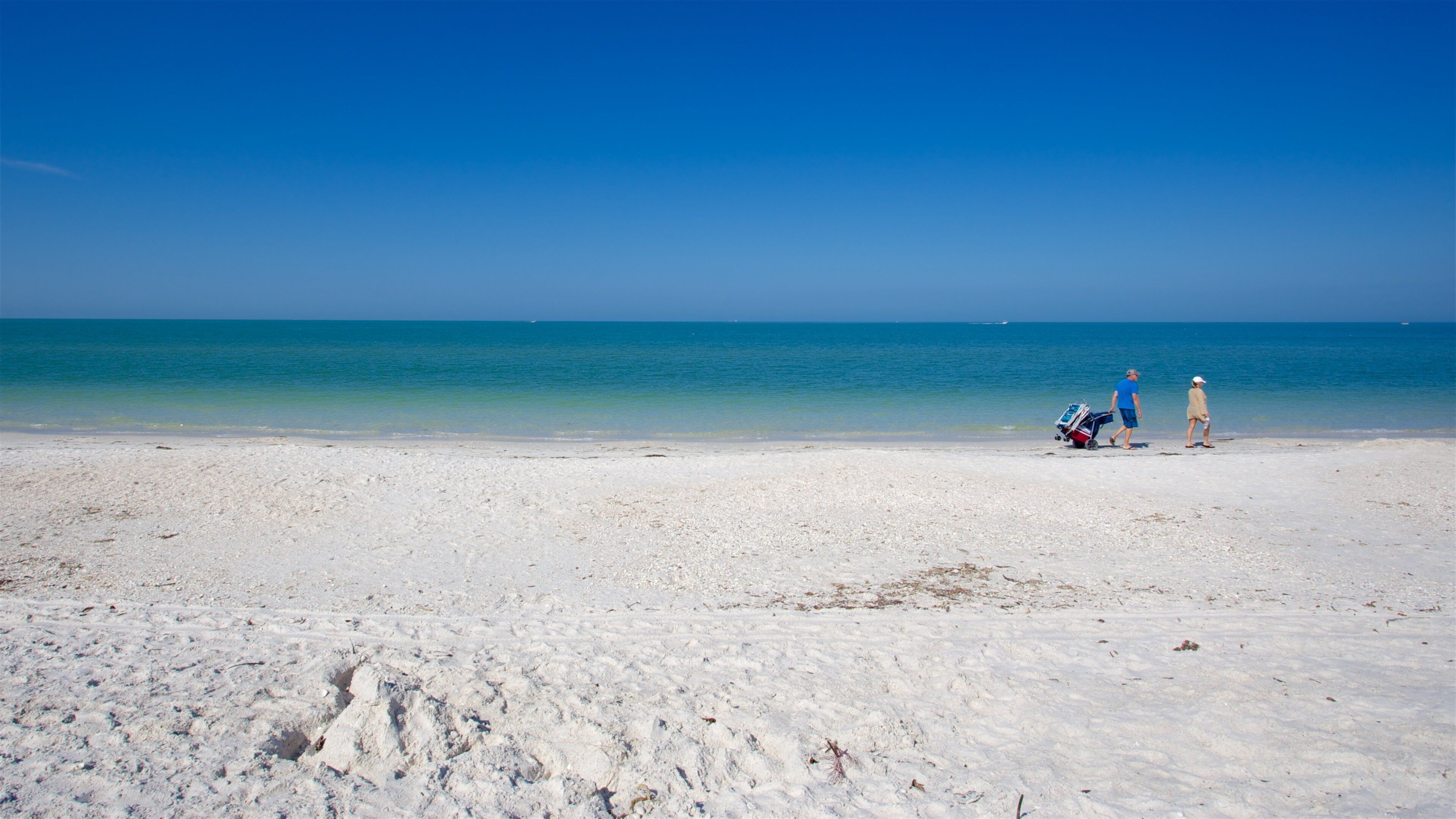 Barefoot Beach showing a bay or harbour and a beach