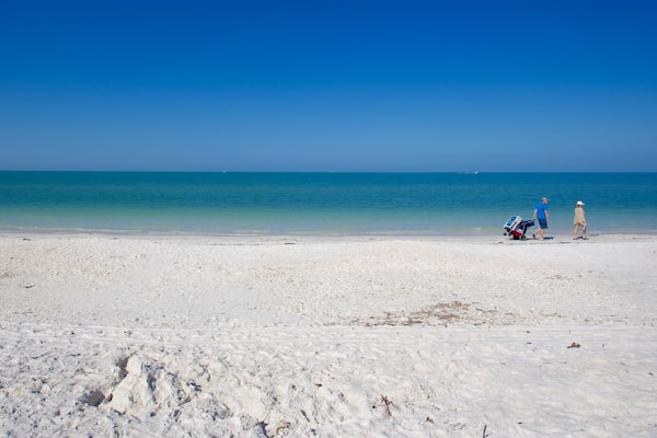 Barefoot Beach mit einem Bucht oder Hafen und Strand