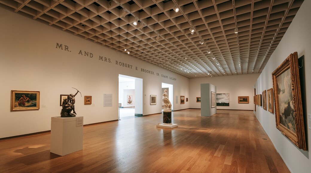 Orlando Museum of Art which includes interior views and art