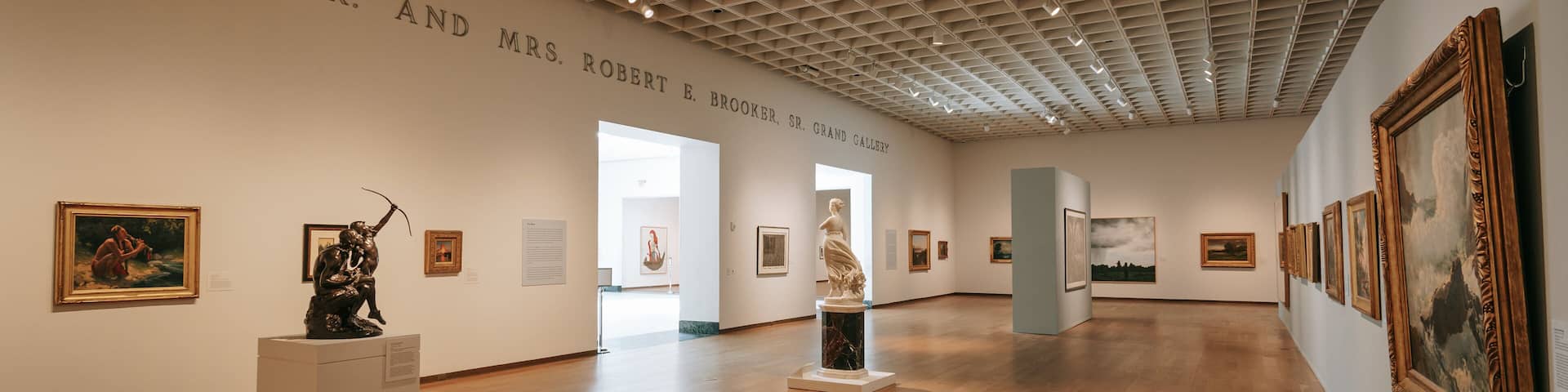 Orlando Museum of Art which includes interior views and art