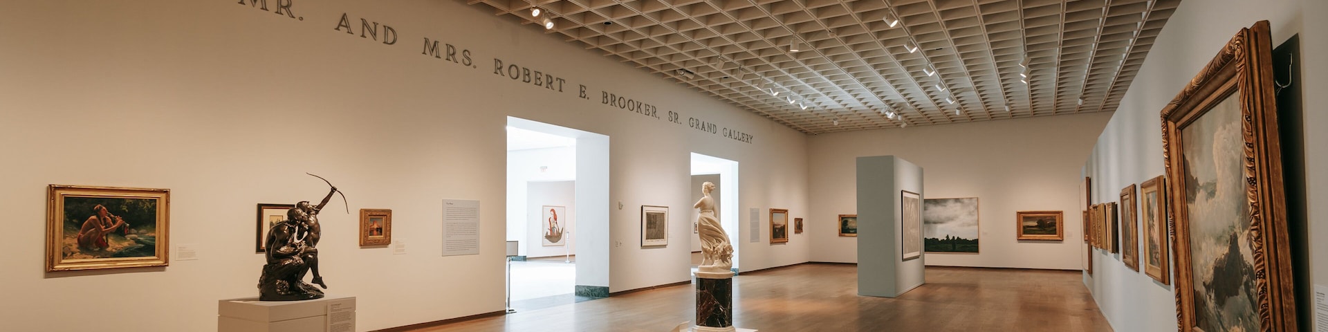 Orlando Museum of Art which includes interior views and art