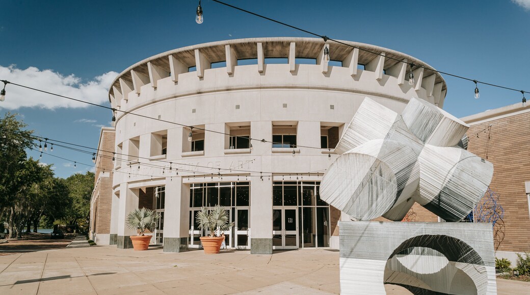 Orlando Museum of Art featuring outdoor art
