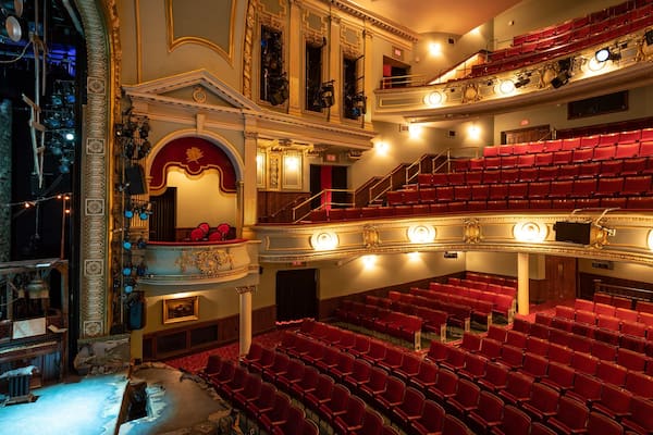 Asolo Theatre for the Performing Arts which includes theater scenes and interior views