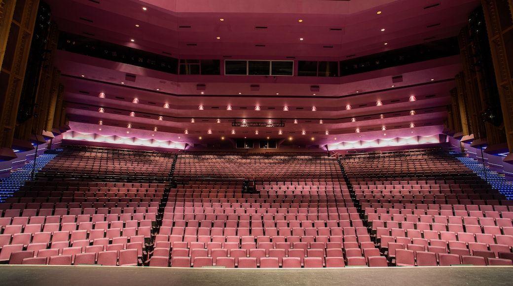 Van Wezel Performing Arts Hall featuring theater scenes and interior views