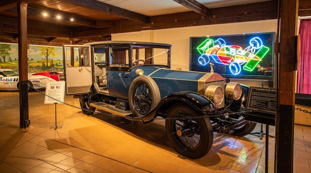 Sarasota Classic Car Museum featuring heritage elements and interior views