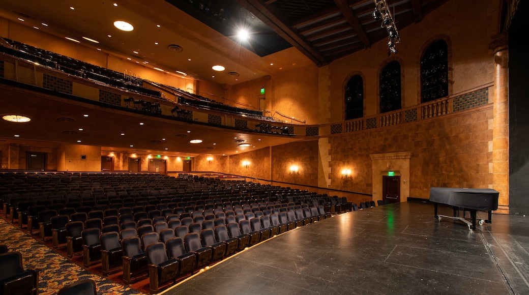 Sarasota Opera House showing interior views and theater scenes