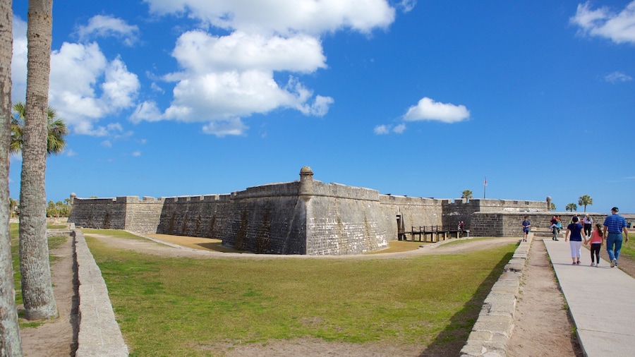 Castillo de San Marcos mostrando oggetti d\'epoca