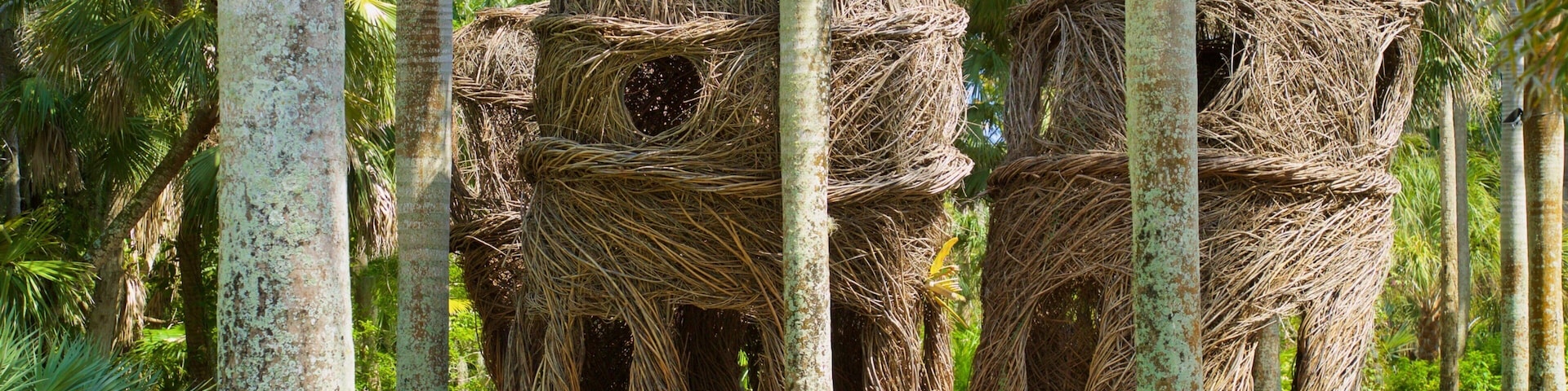 McKee Botanical Garden showing indigenous culture and a park