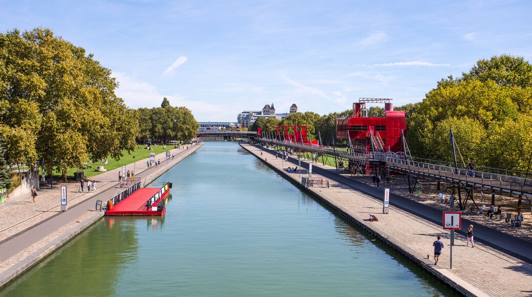 PARIS, FRANCE, SEPTEMBER 9, 2018 - The City of Science and Industry in the Villette Park (Parc de la Villette) in Paris, France.