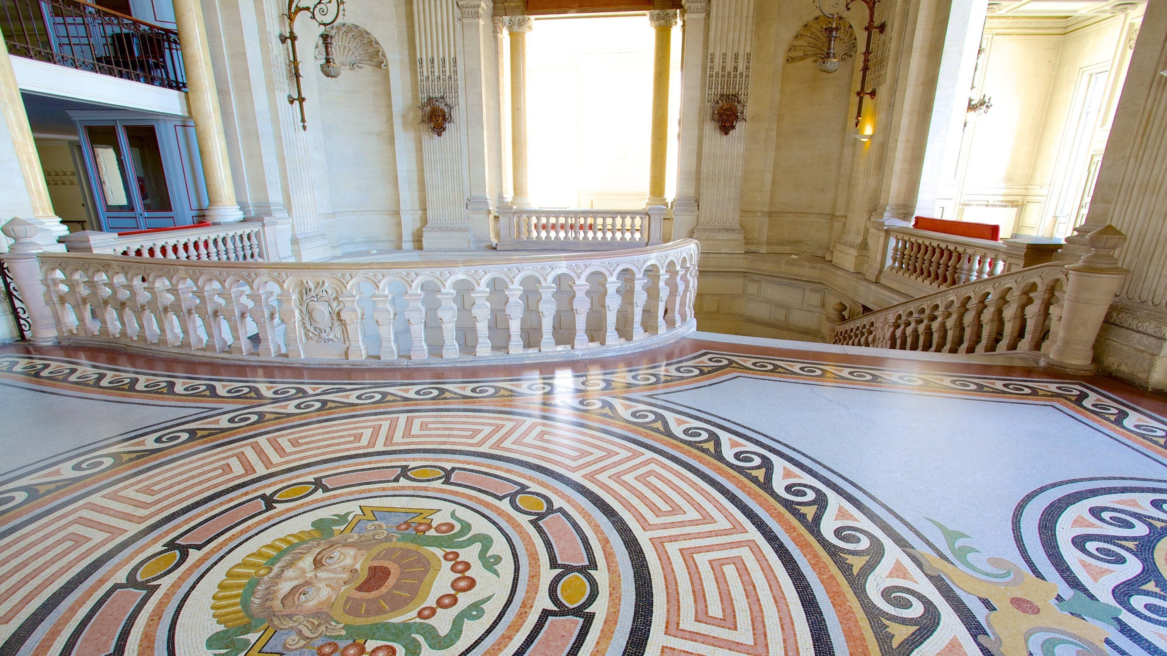 Montpellier City-Centre featuring heritage elements and interior views