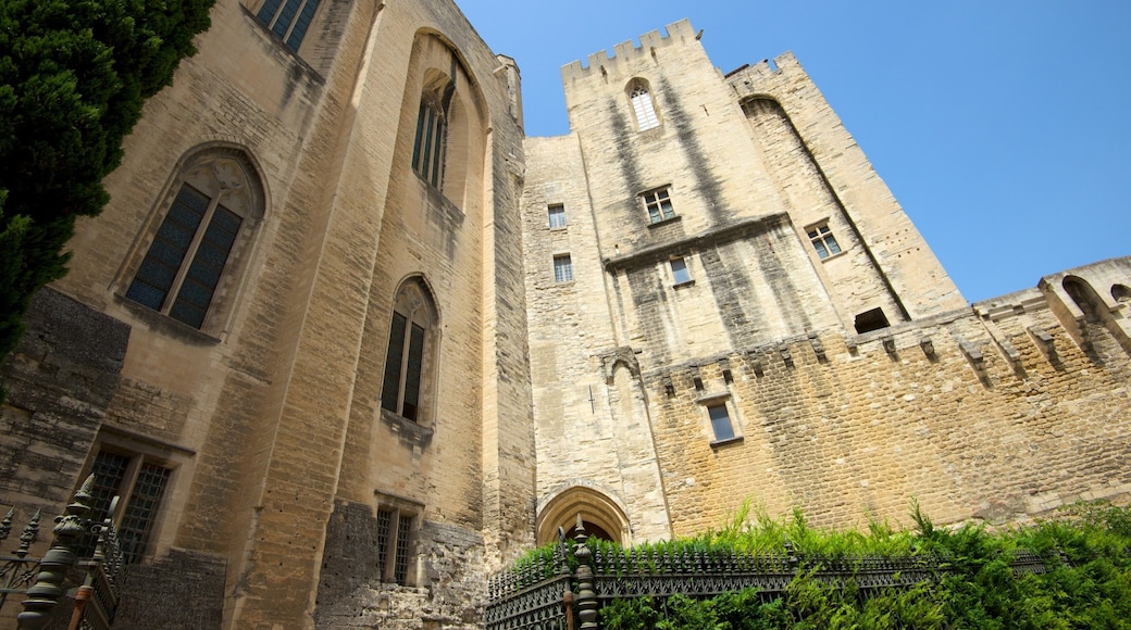 Palais des Papes which includes heritage elements and heritage architecture