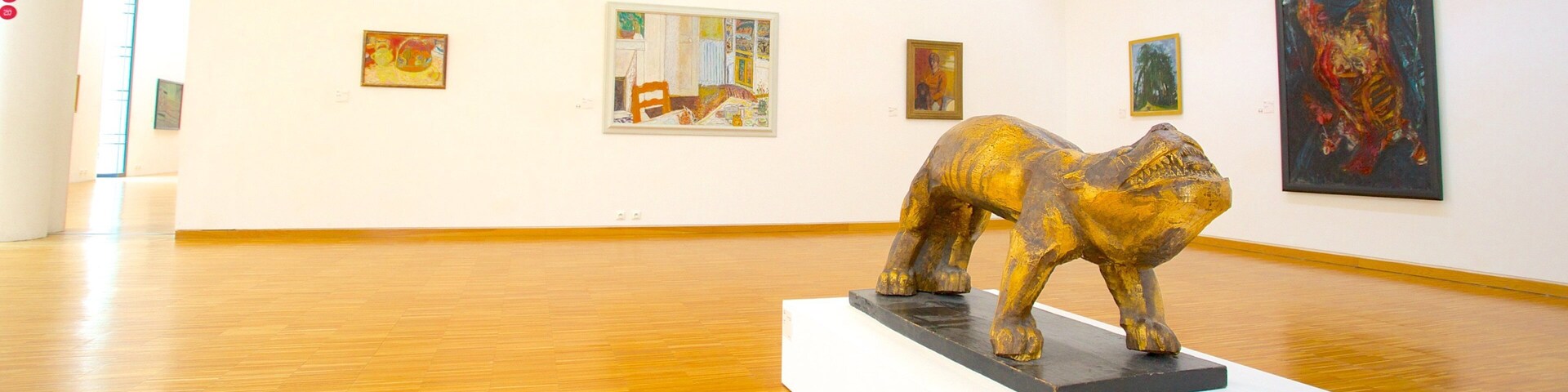 Museo de Grenoble que incluye arte