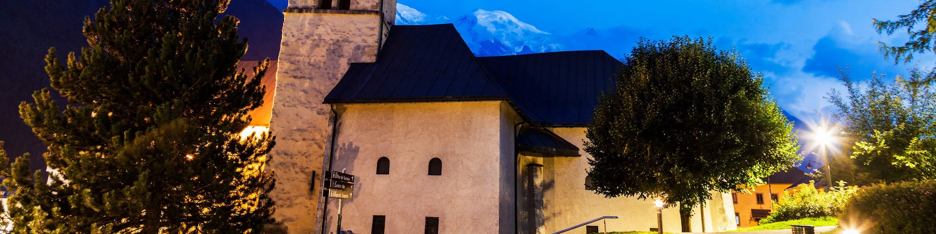 St Michel Church in Chamonix