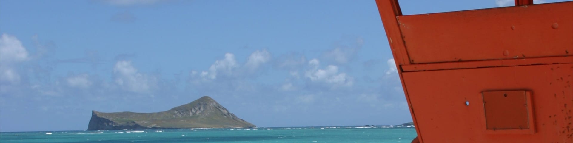 Waimanalo Beach featuring landscape views, island images and a beach