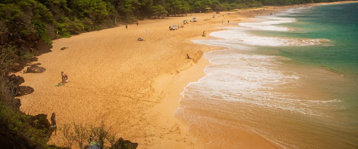 Makena State Park Beach